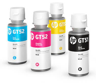 Mực in phun HP GT53 XL, 135-ml Black Original Ink Bottle