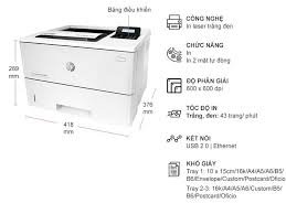 Máy in HP Laser Jet Enterprise M506DN - Chính hãng