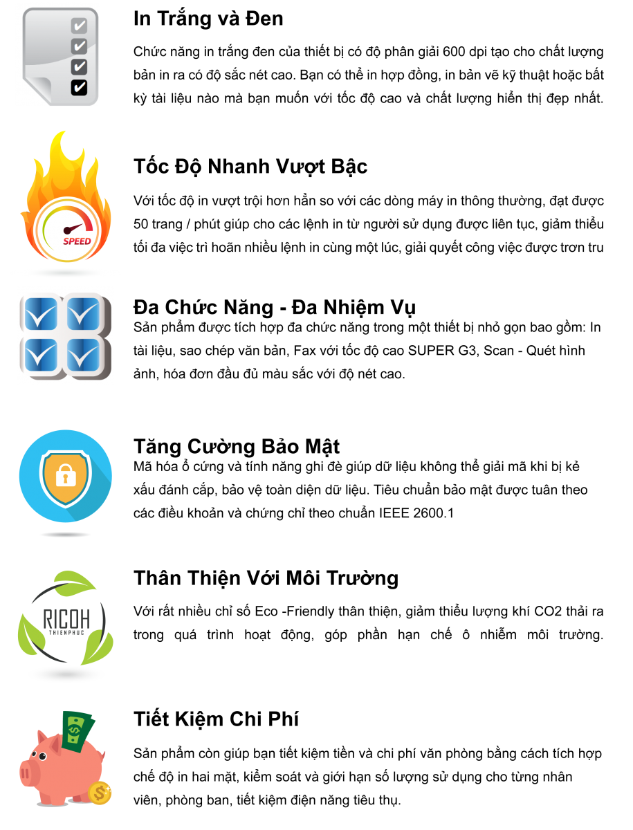 Máy photocopy RICOH MP 5002