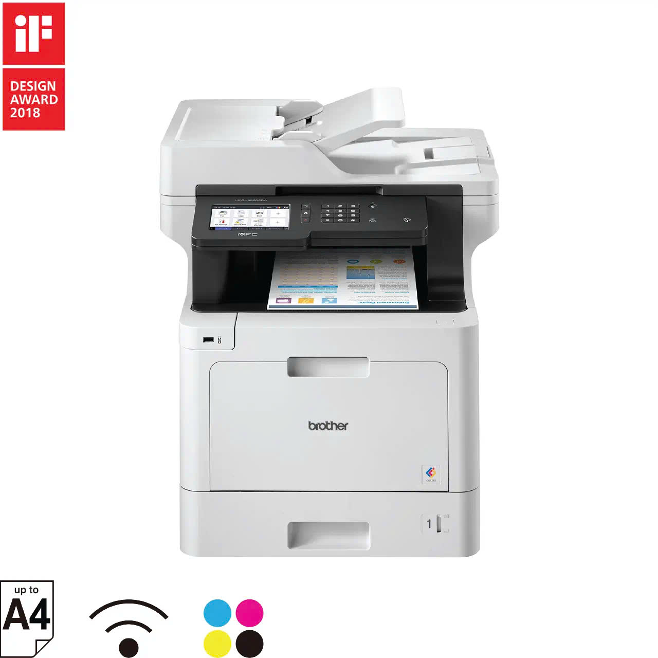 Máy in laser màu đa năng  MFC-L8690CDW (Copy, In, Scan, Fax) khổ A4