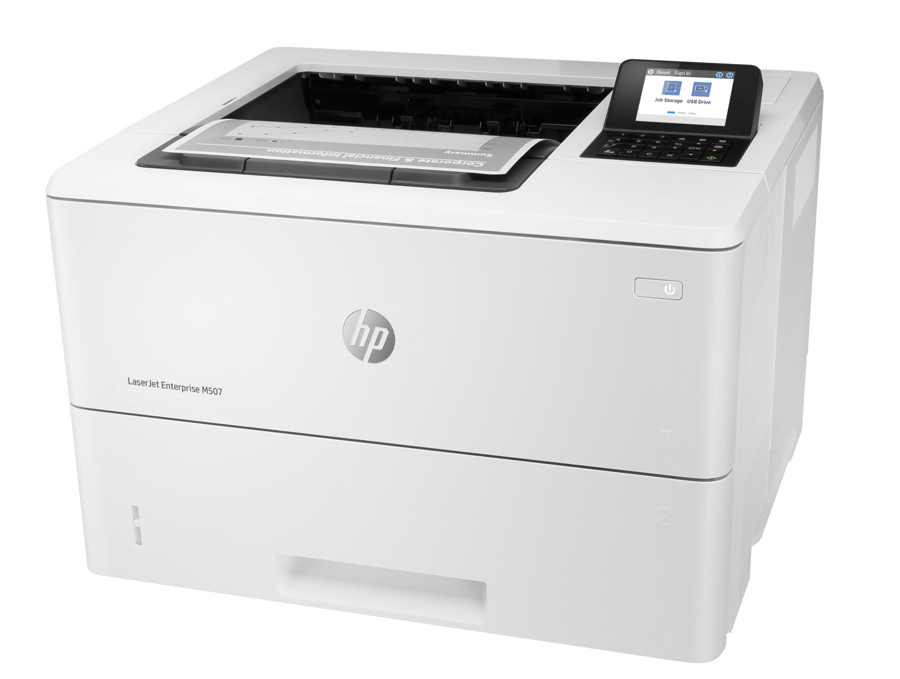 Máy in HP LaserJet Enterprise M507n - In Mạng