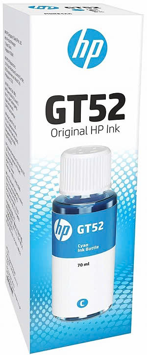 Mực in phun HP GT52 màu xanh dùng cho máy HP Ink Tank 115, 315, 415, Smart Tank 580, 750