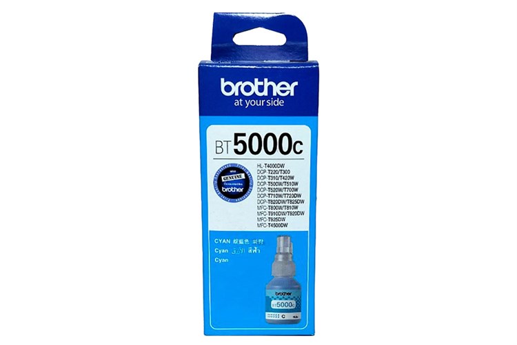 Mực in phun Brother BT5000C, Cyan Ink bottle (BT5000C) Xanh 