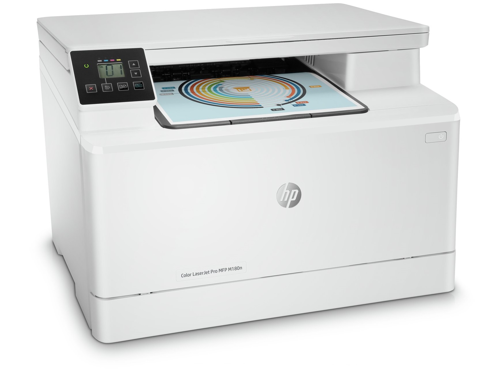 HP Color Laser Jet Pro MFP M180N  - In Mạng, Copy, Scan