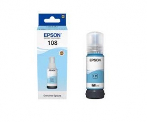 Mực in Epson 108 EcoTank Light Cyan Ink Bottle (C13T09C54A) 